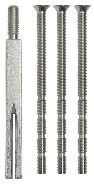 Wechselstift verzinkt/vernickelt M6 10