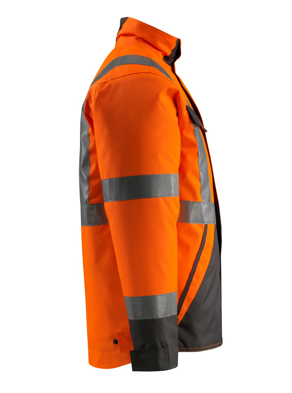 Winterjacke SAFE LIGHT Hi-vis Orange/Dunkelanthrazit 2XL