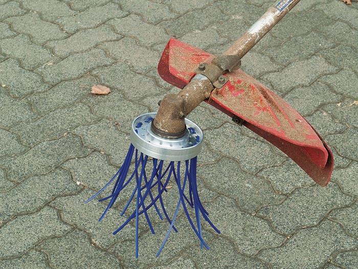 Wildkrautbürste Octo Pro Außen-Ø 123,5 mm Aufnahme 20,0/25,4 mm RATIOPARTS