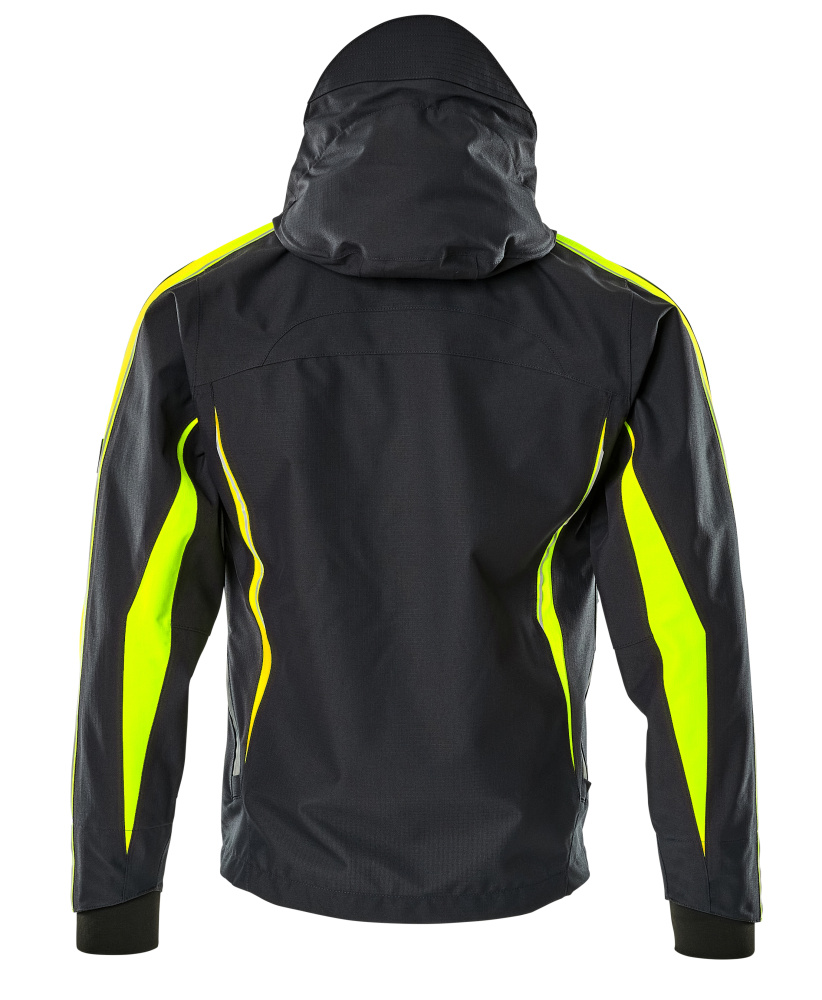 Hard Shell Jacke HARDWEAR Schwarz/Hi-vis Gelb S