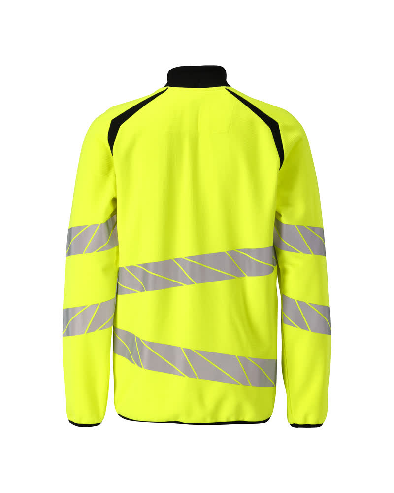 Sweatshirt mit Reißverschluss ACCELERATE SAFE Hi-vis Gelb/Schwarz 4XL