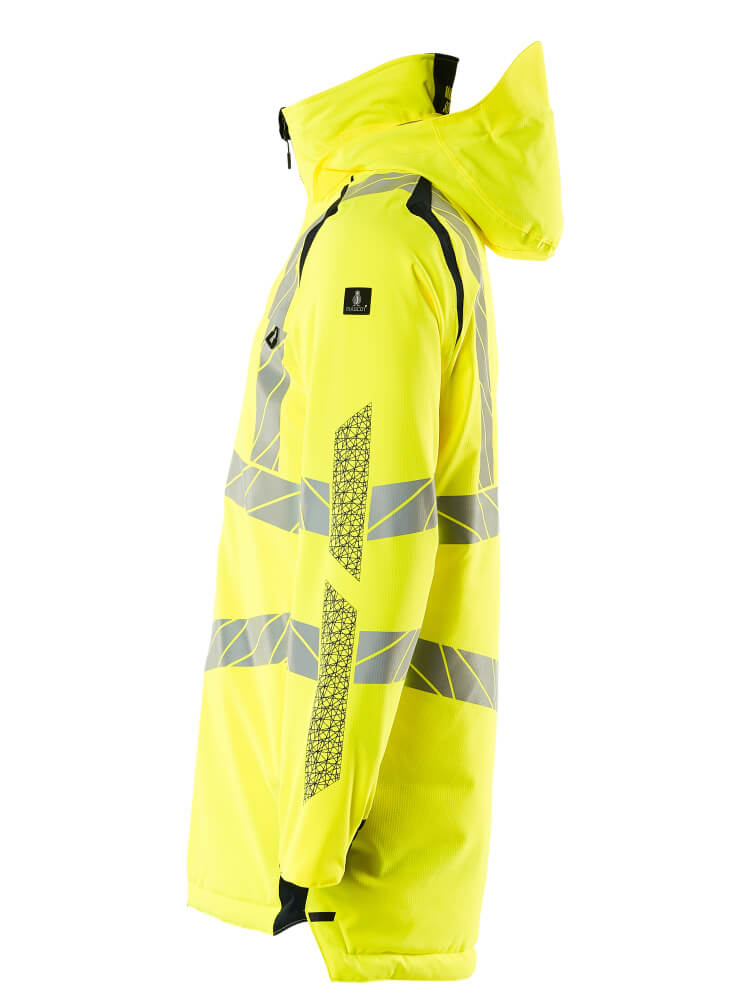 Parka ACCELERATE SAFE Hi-vis Gelb/Schwarzblau 3XL