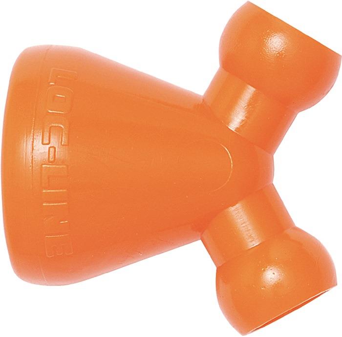 Y-Abzweig-Reduzierstück Größe 1/2 auf 1/4 ″ Beutel mit 2 Stück LOC-LINE