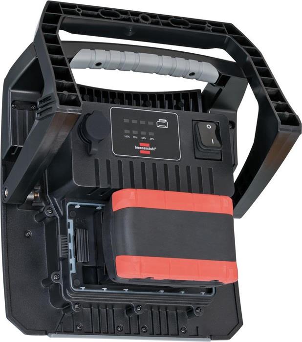 LED-Hybrid-Baustrahler 6050 MH 61,6 W 6200 lm 5 m H07RN-F 2X1,0 18 V IP65 BRENNENSTUHL