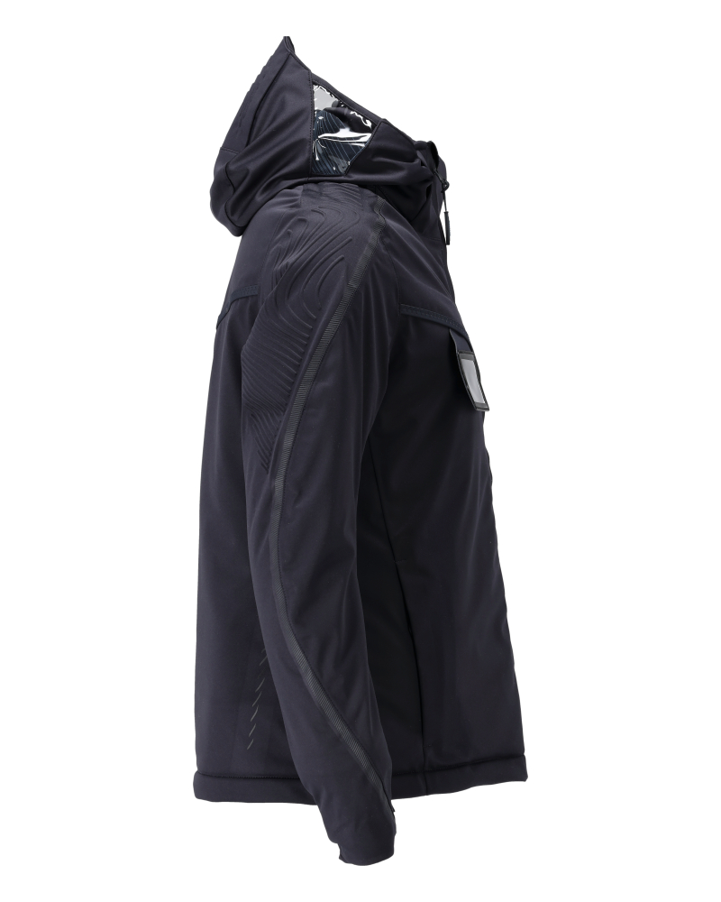 Damen-Passform Winterjacke CUSTOMIZED Schwarzblau L