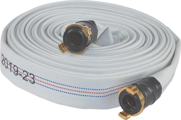 Bauschlauchgarnitur Länge 15 m 32 mm 1 1/4 ″