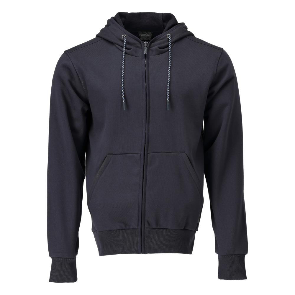 Kapuzenpullover mit Reißverschluss CUSTOMIZED Schwarzblau S