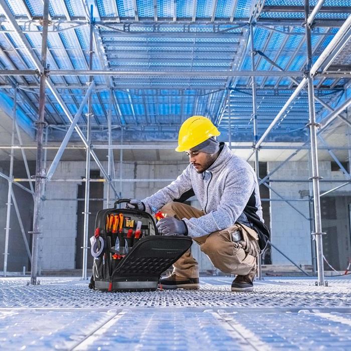 Werkzeugrucksack Modular X18 B350xT250xH500mm widerstandsfähiges Nylongewebe KNIPEX