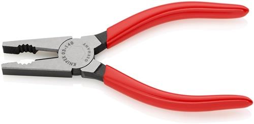 Kombizange L.140mm pol.Ku.-Überzug KNIPEX