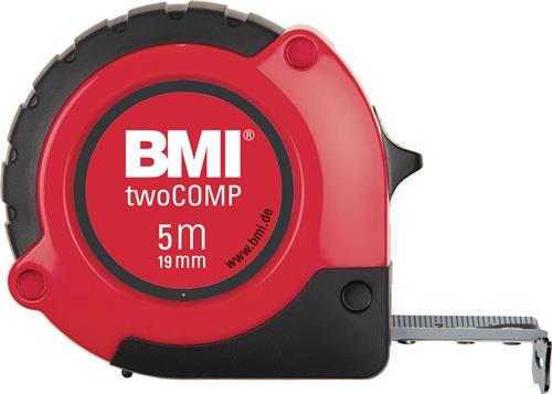 Taschenrollbandmaß twoComp L.10m B.30mm mm/mm EG II ABS Automatic SB BMI