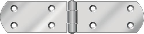 Kistenband B.offen120mm S.1,8mm STA blau chroma.Französisch 20 HOHAGE