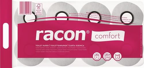 Toilettenpapier racon® 2-lag.64 RL à 250 Bl.=16000 Blätter RACON