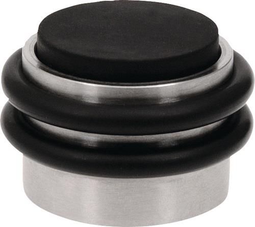 Bodentürpuffer 2053.31 D.42mm H.28mm Alu.silberf.elox.Dübelmontage KWS
