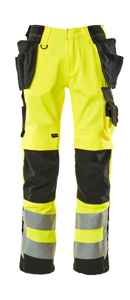 Hose mit Hängetaschen SAFE SUPREME Hi-vis Gelb/Schwarz 76C51