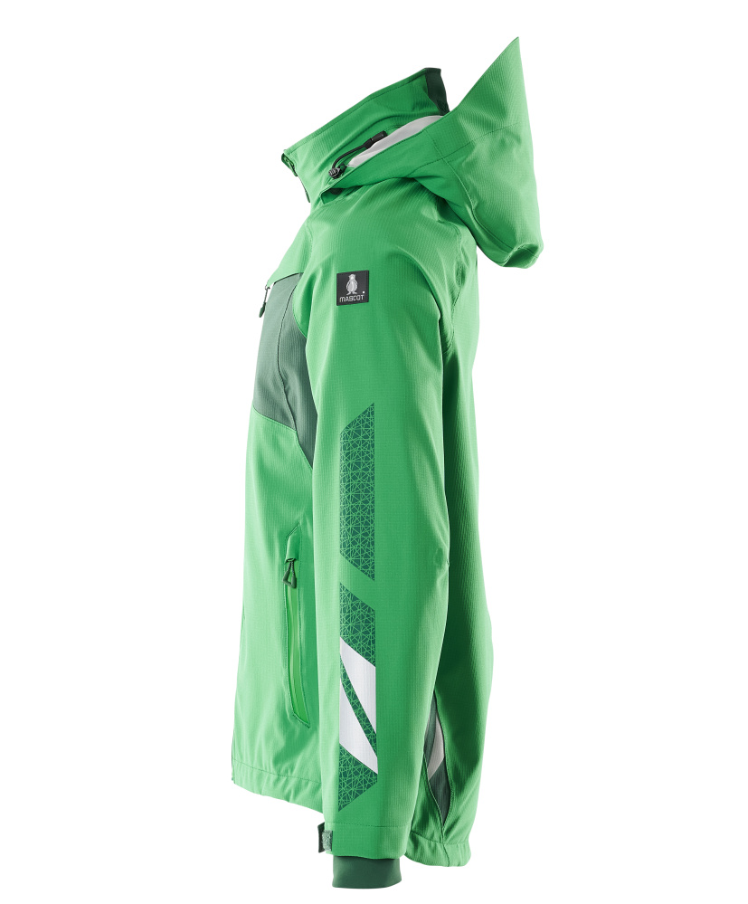Hard Shell Jacke ACCELERATE Grasgrün/Grün L