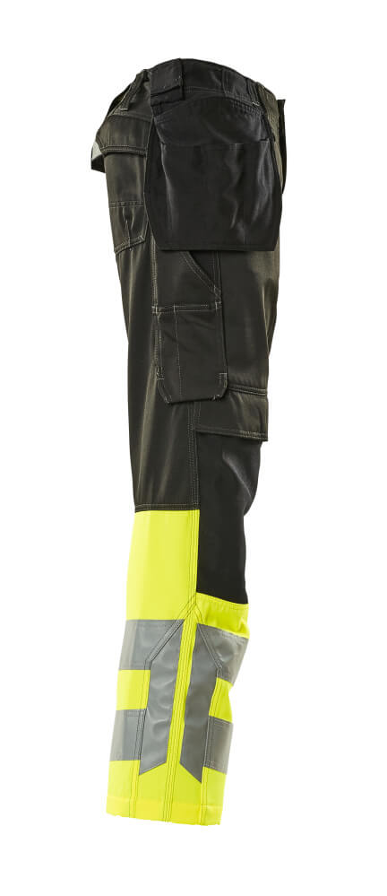 Hose mit Hängetaschen SAFE SUPREME Schwarz/Hi-vis Gelb 76C46