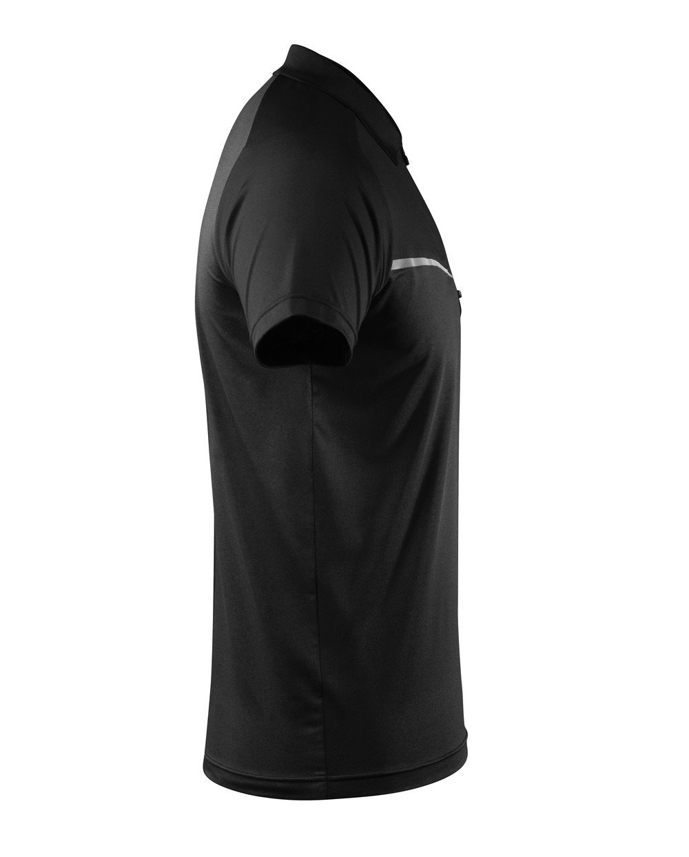 Polo-Shirt mit Brusttasche ADVANCED Schwarz 2XL