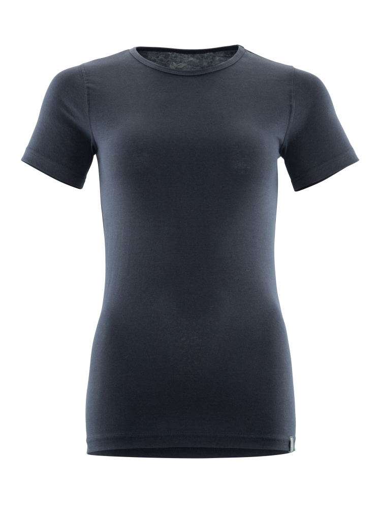 Damen-Passform T-Shirt CROSSOVER Schwarzblau L  ONE