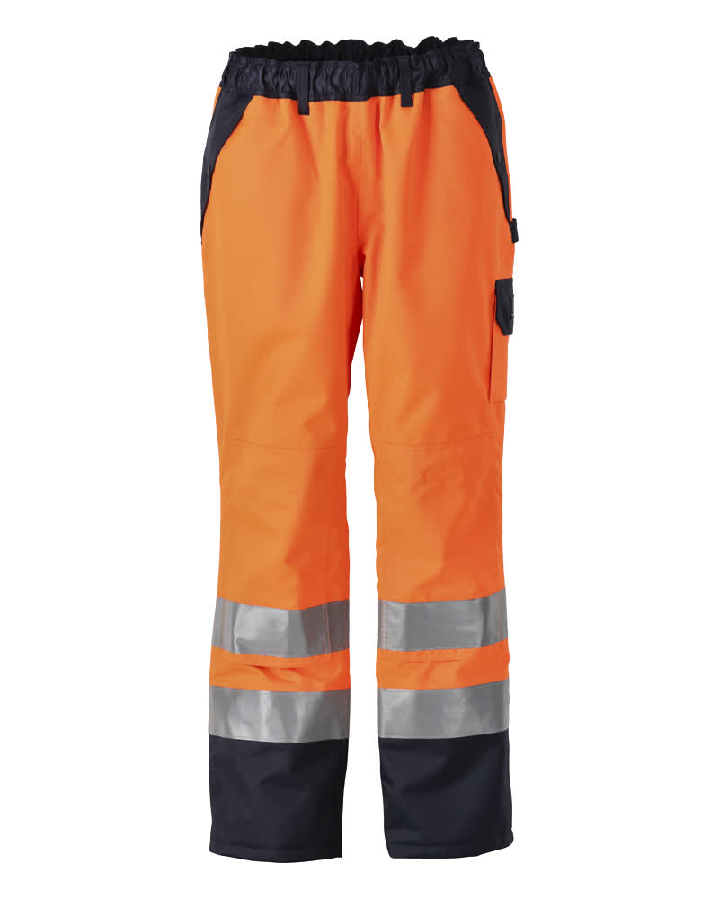 Überziehhose SAFE IMAGE Hi-vis Orange/Marine 2XL