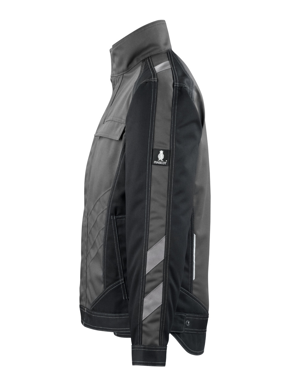 Jacke UNIQUE Dunkelanthrazit/Schwarz L