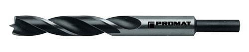 Maschinenholzspiralbohrer D.13,0mm Gesamt-L.151mm CV-Stahl PROMAT