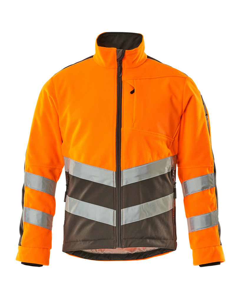 Fleecejacke SAFE SUPREME Hi-vis Orange/Dunkelanthrazit XL