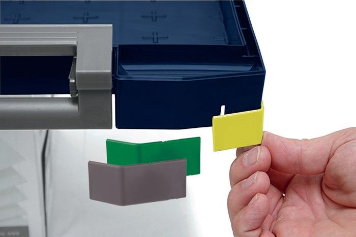 Etikettensatz boxxser ID-Etikett grau 4tlg. grau f.Art.Nr.871545-871557 RAACO