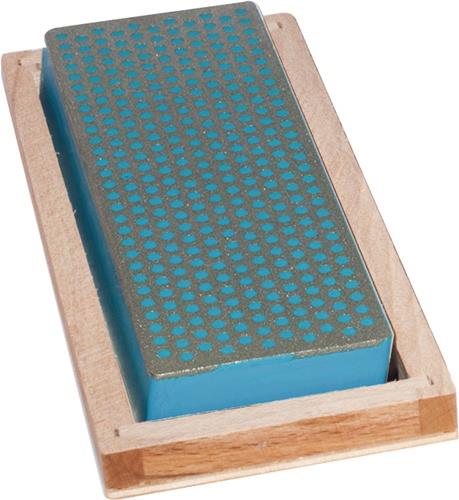 Diamantabziehstein L150xB50xHmm Diamanat mittel blau im HO-Kasten MÜLLER