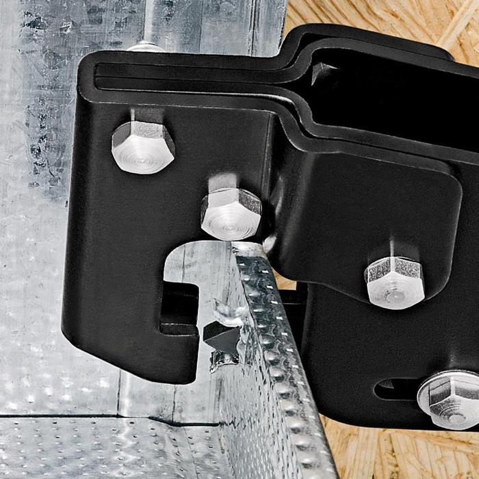 Profilverbundzange Länge 250 mm max. 1,2 (2 x 0,6) mm Mehrkomponenten-Hüllen KNIPEX