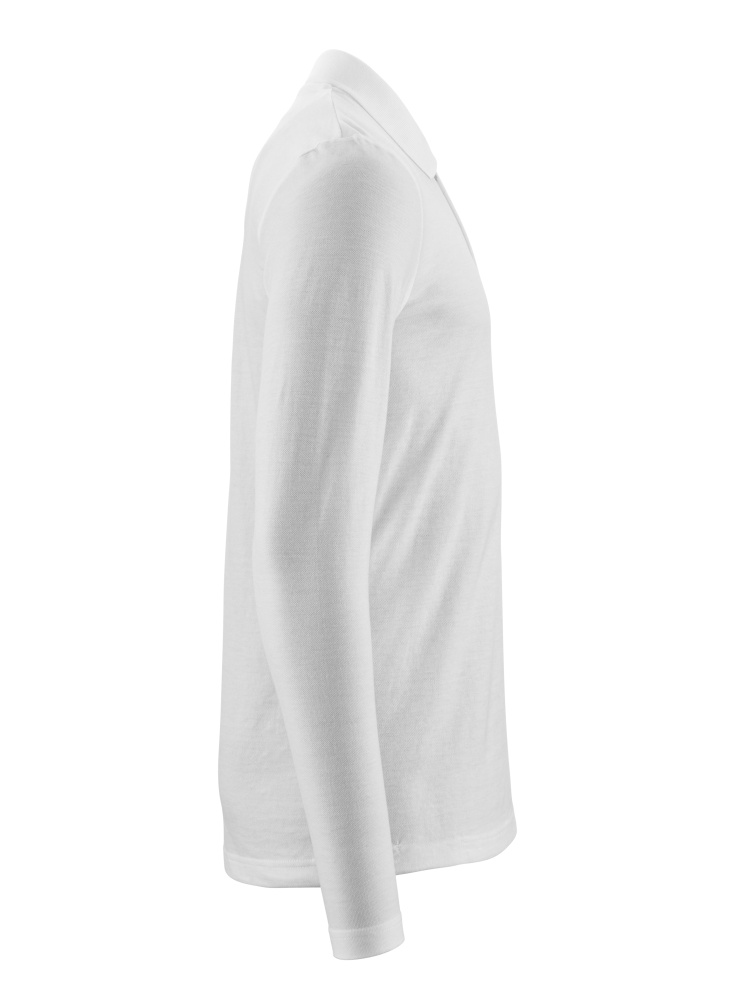 Polo-Shirt, Langarm CROSSOVER Weiß 2XLONE