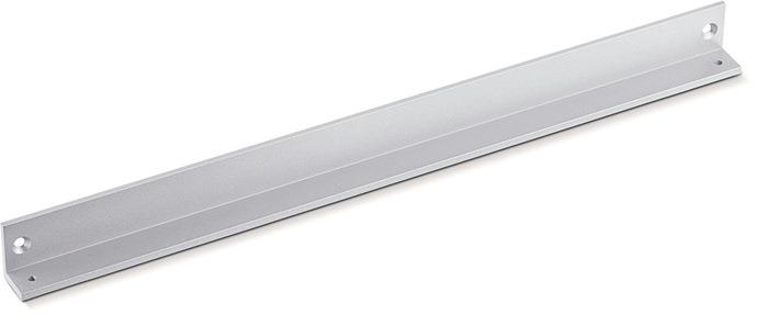 Sturzfutterwinkel passend für R-Gleitschiene BG silber GEZE