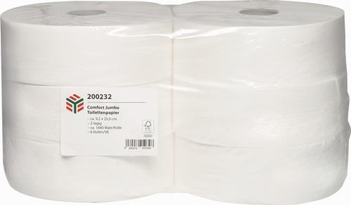 Toilettenpapier ELOclean Comfort Jumbo 2-lag.ELOS