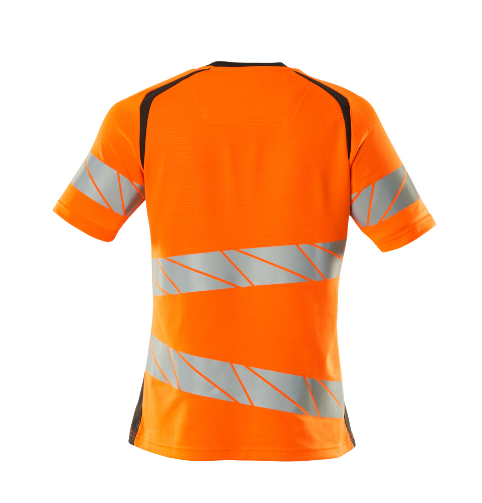 Damen-Passform T-Shirt ACCELERATE SAFE Hi-vis Orange/Dunkelanthrazit 5XLONE