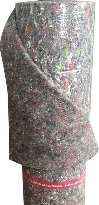 Abdeckvlies Sauber & Sicher Green Label 300BG Länge 25 m x Breite 1 m Gewicht ca. 300 g/m² KIRCHNER