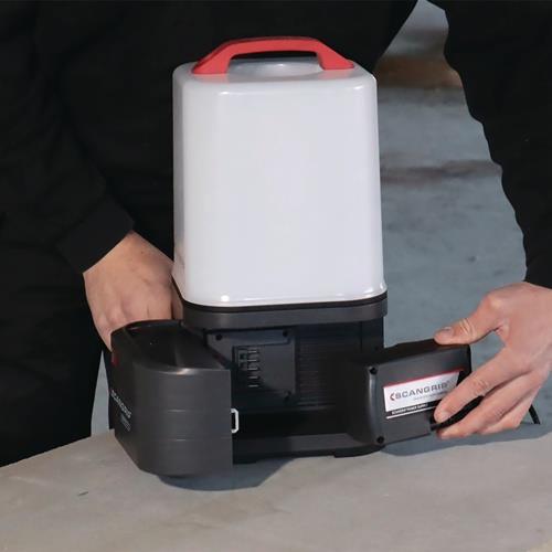 LED-Strahler AREA 10 CONNECT 84 W 1000-10000 lm IP65 SCANGRIP