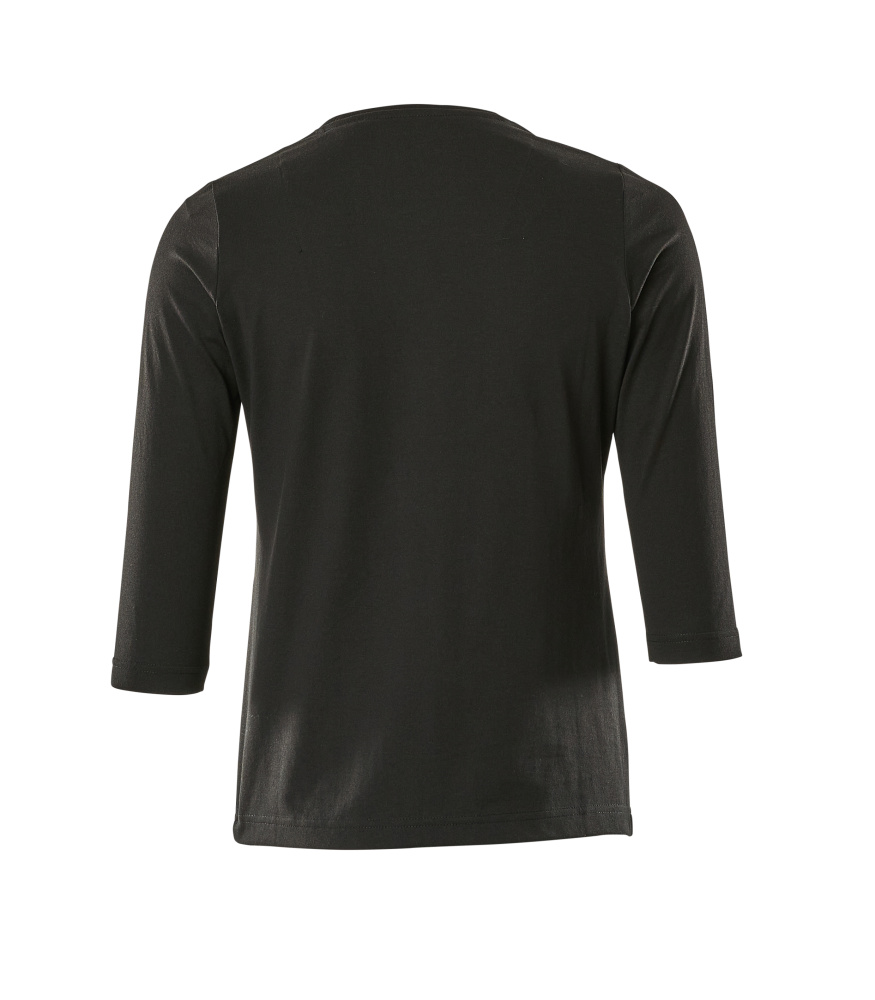 Damen-Passform T-Shirt CROSSOVER Vollschwarz 3XLONE