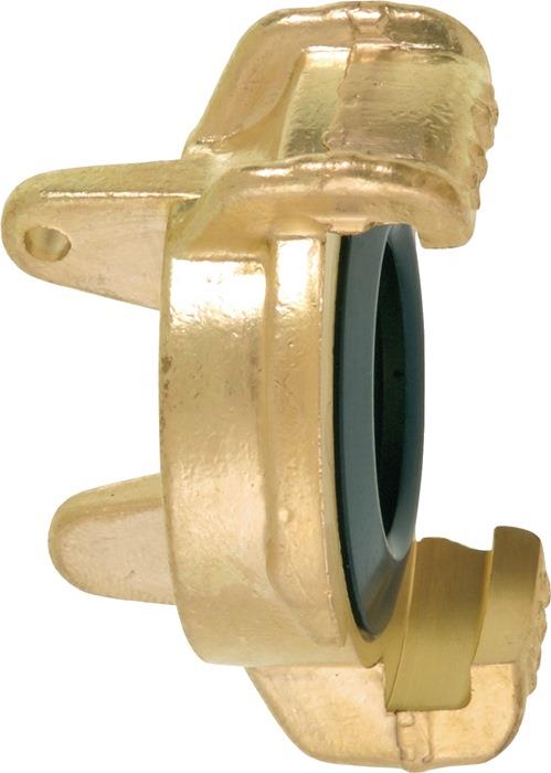 Blindkupplung GEKA plus Messing lose GEKA