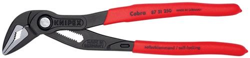 Wasserpumpenzange Cobra® ES L.180mm Spann-W.32mm pol.Ku.-Überzug KNIPEX