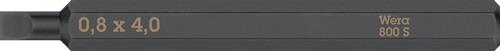 Bit 800 S f.Schlitzschrauben 4,0mm L.70mm 1/4 Zoll C6,3 Schneidenstär 0,8mm WERA