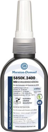 Schraubensicherung MD-5850K.2400 50g mf.hv.blau NSF S6 Flasche MARSTON