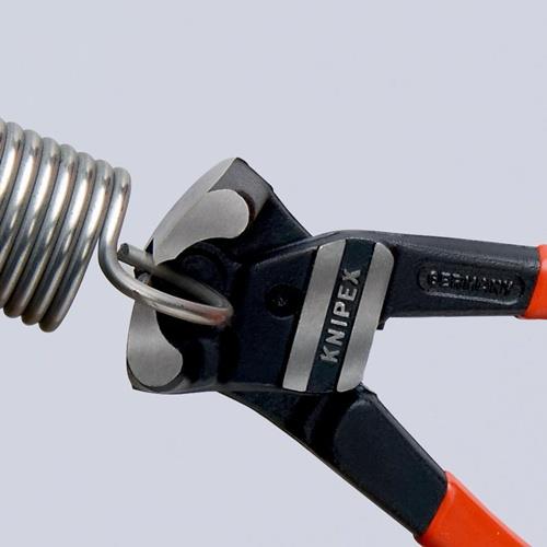 Bolzenvornschneider Gesamt-L.200mm Kopf pol.Ku.-Überzug KNIPEX