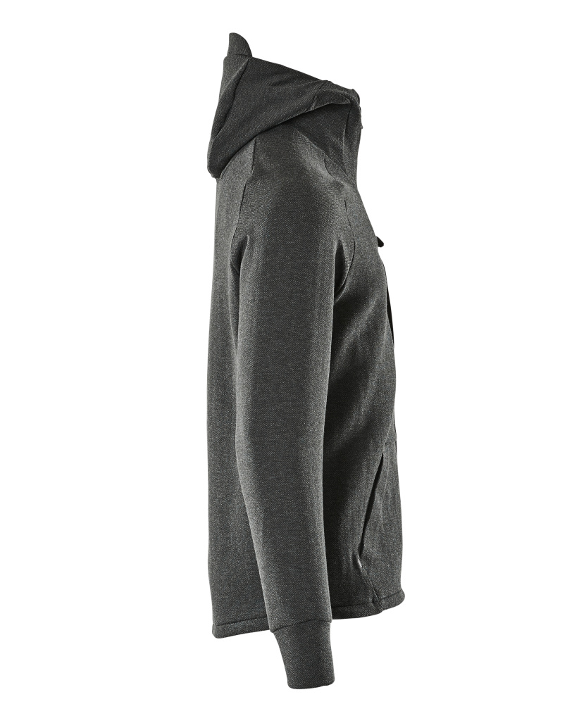 Kapuzenpullover mit Reißverschluss ADVANCED Schwarz 2XL
