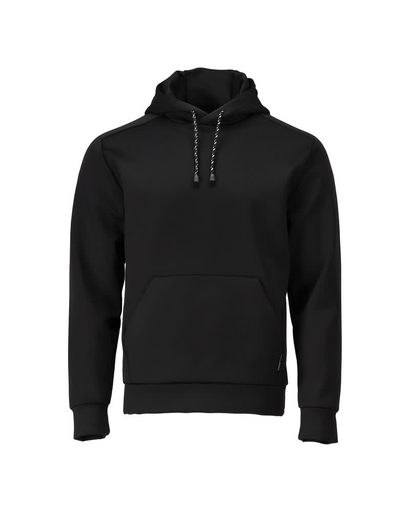 Fleece Kapuzenpullover CUSTOMIZED Schwarz 2XL