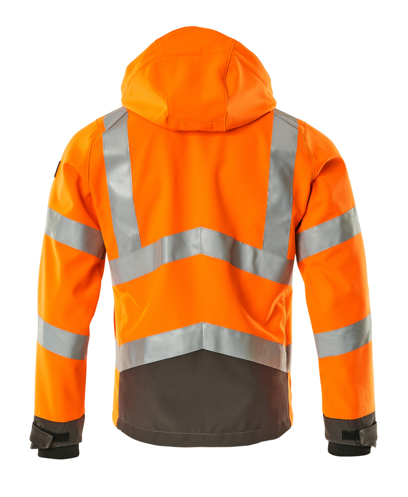 Softshelljacke SAFE SUPREME Hi-vis Orange/Dunkelanthrazit L