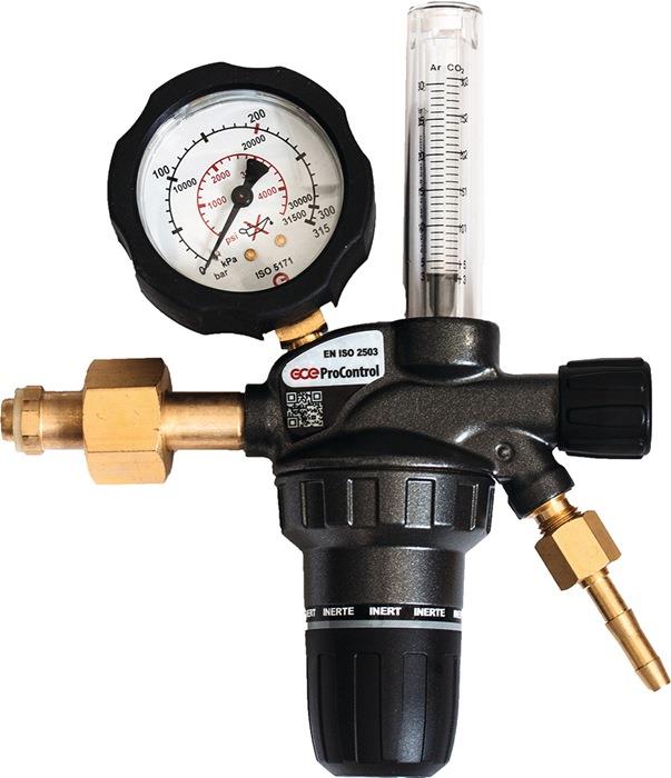 Flaschendruckminderer ProControl® Flowmeter Argon / CO₂ 200 bar 1 stufig 16 l/min