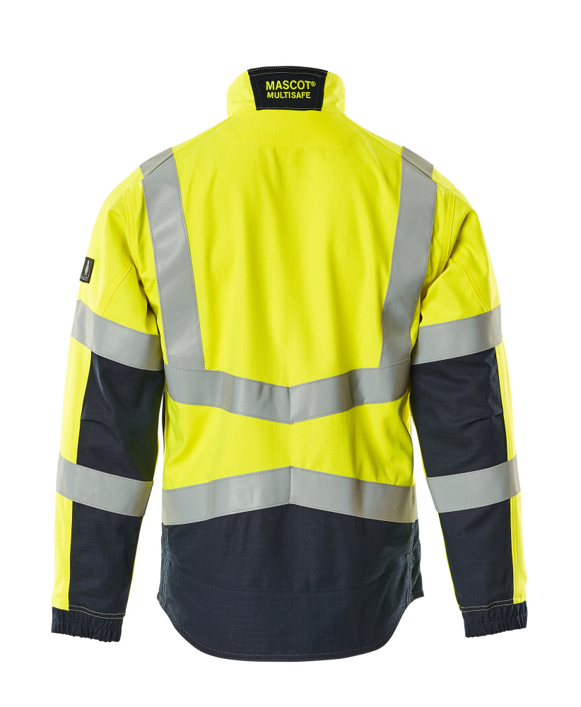Jacke MULTISAFE Hi-vis Gelb/Schwarzblau 2XL