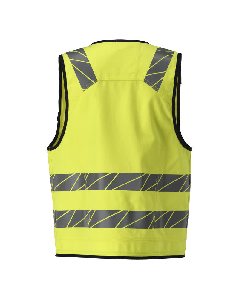Werkzeugweste ACCELERATE MULTISAFE Hi-vis Gelb/Schwarzblau L