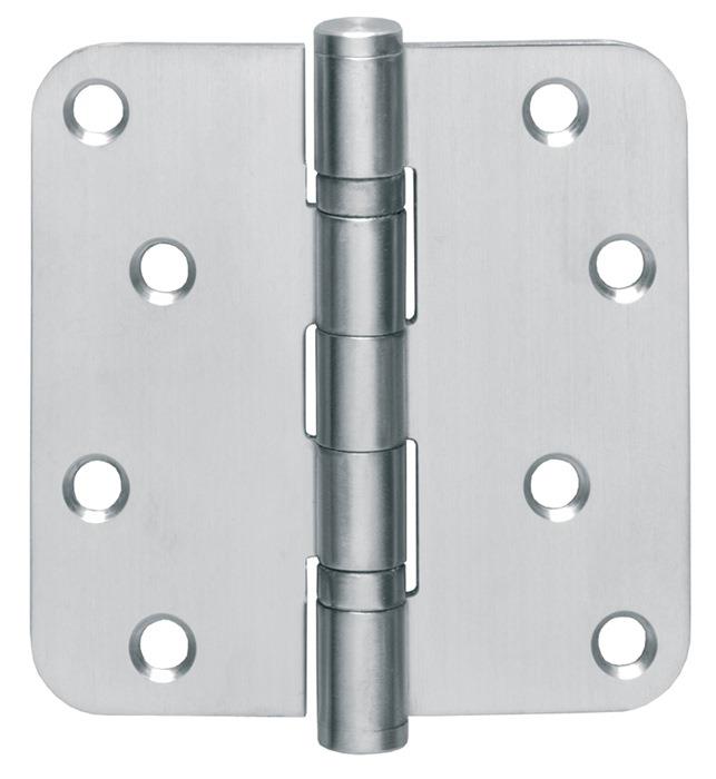 Kugellagertürscharnier abgerundet 102 mm 102 mm