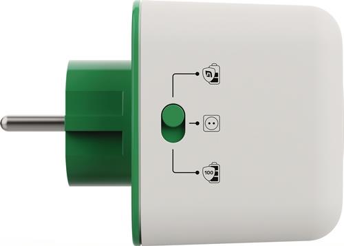 Steckdosenadapter Akku Life Guard 16 A 110-230V weiß Steckd.1 JÄGER DIREKT