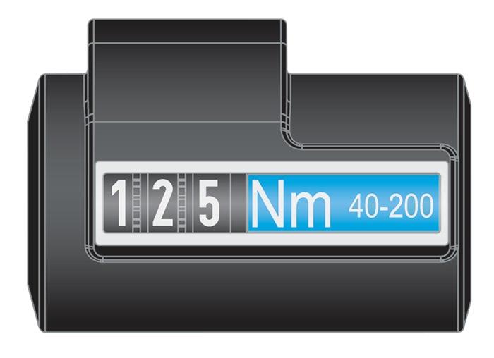 Drehmomentschlüssel 5121-2CLT 20 - 120 Nm 1 Nm 435 mm